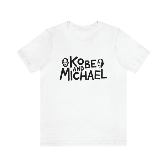 Kobe And Michael Short Sleeve Shirt