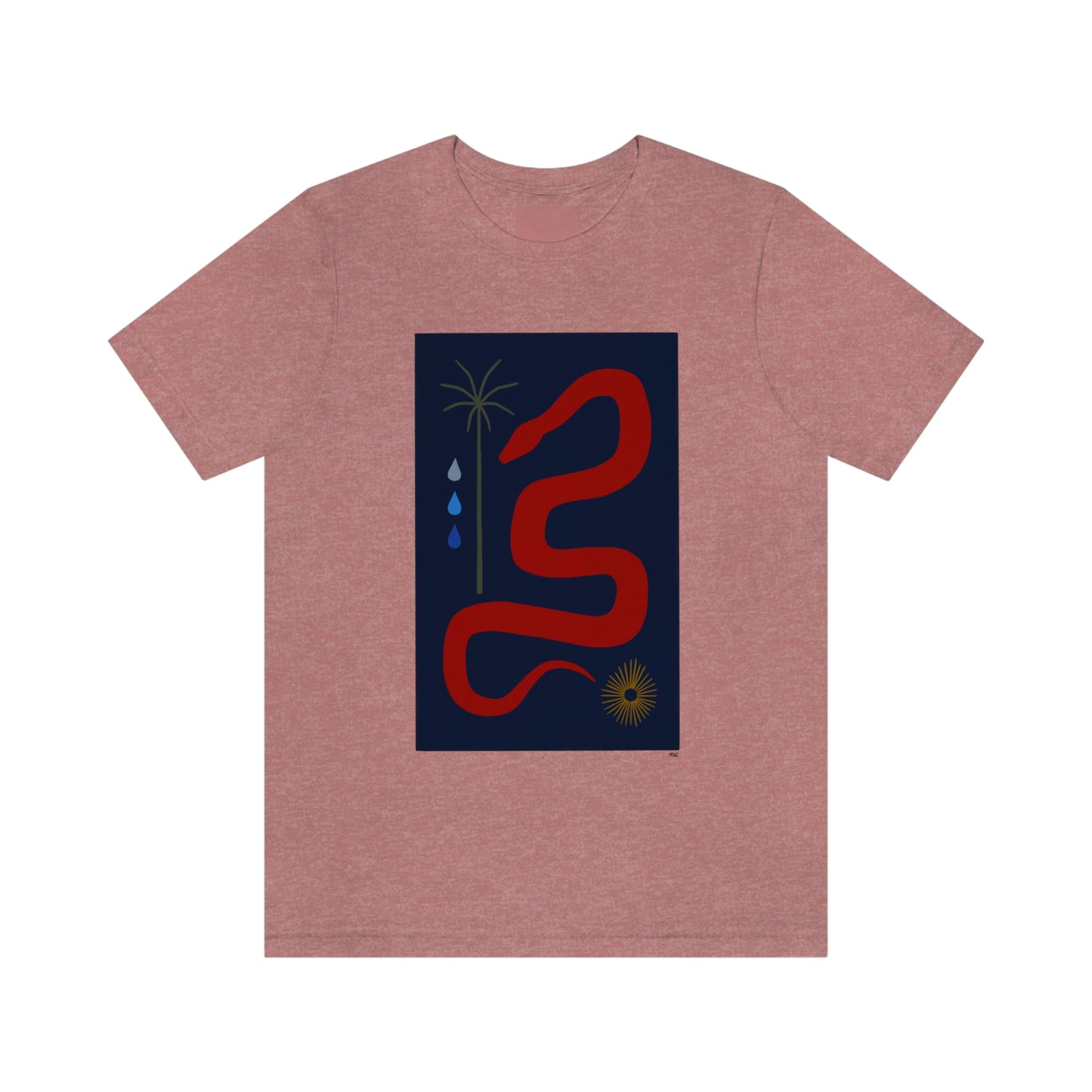 Red Snake Short Sleeve Shirt