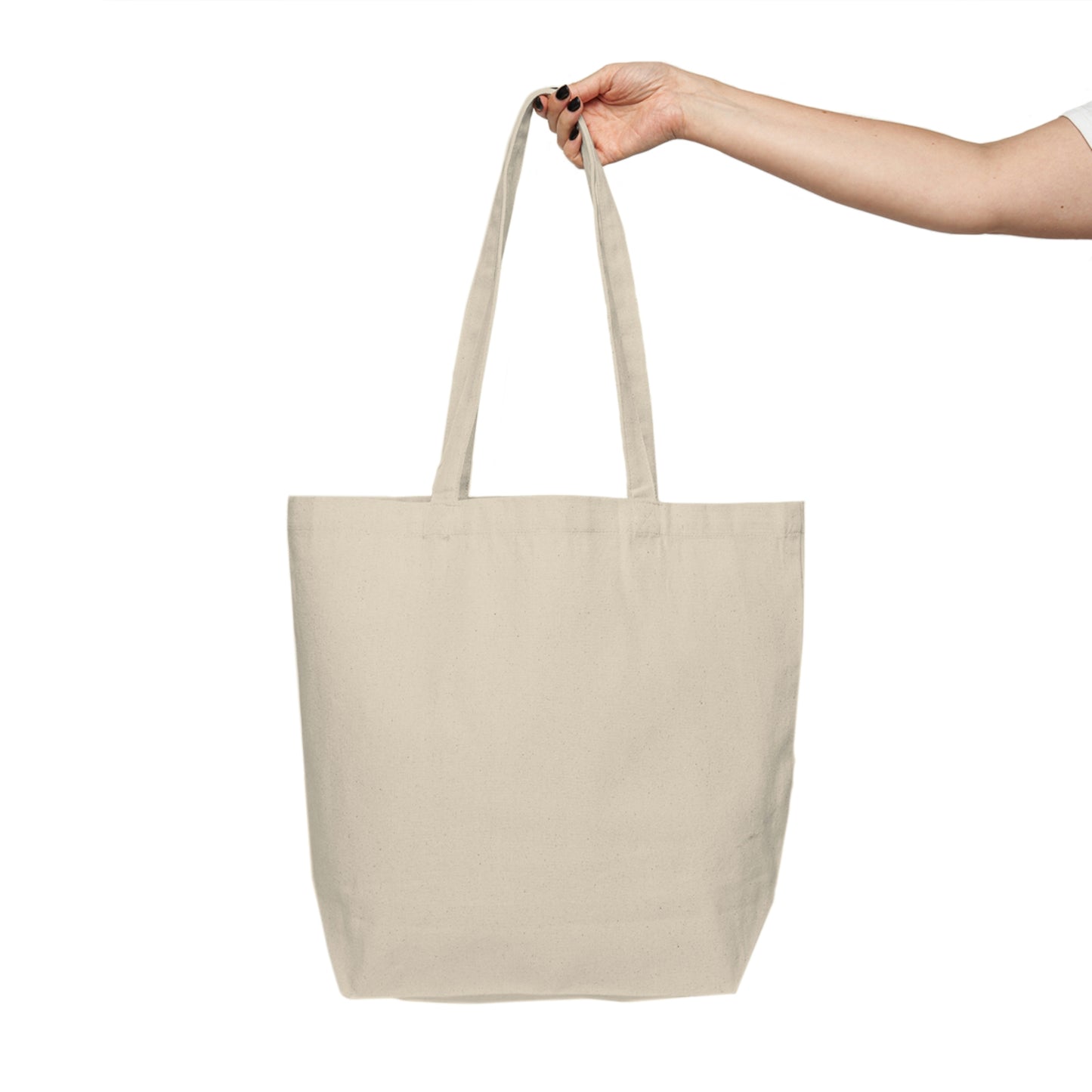 No Mind Canvas Shopping Tote Bag
